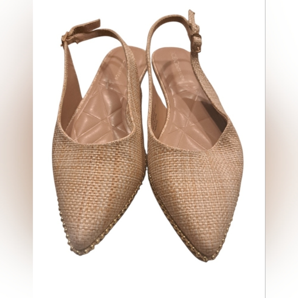 BCBGeneration Elegant Tan Slingback Women's Shoes - Picture 1 of 9